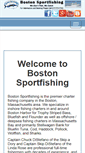 Mobile Screenshot of bostonsportfishing.com